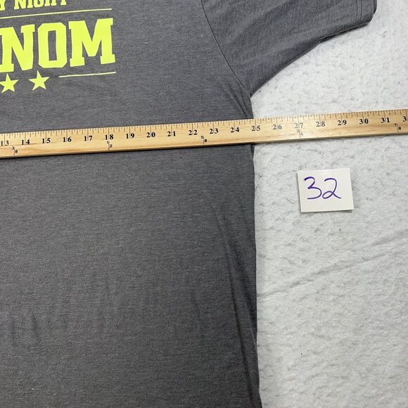 Adidas ClimaLite Men's XXL Short Sleeve Gray Graphic T Shirt Friday Night Phenom - Picture 7 of 12